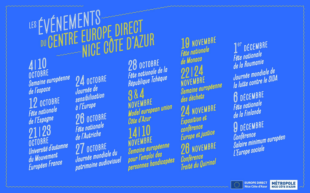 Prochain événements CED