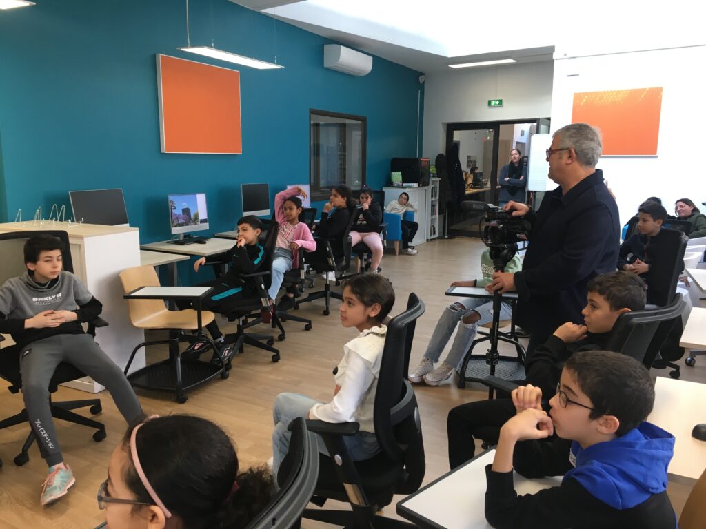 Intervention à la Bibliothèque Léonard de Vinci